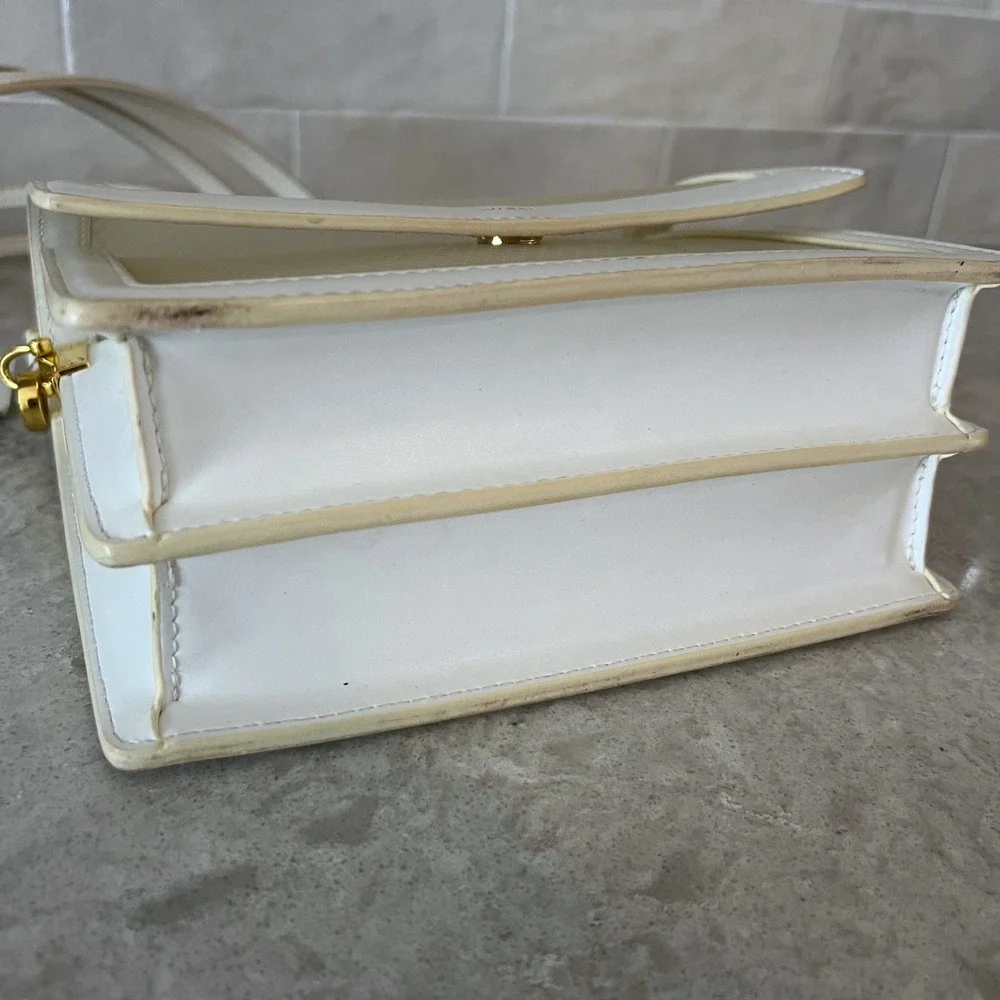 JW PEI Mini‎ Flap See-Through Crossbody White